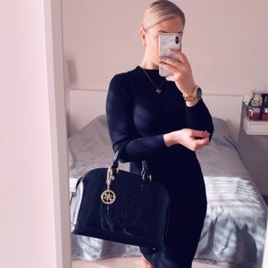 Guess Bag Black Patent Leather